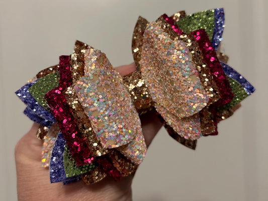 Stanley tumbler bow topper for straw glitter gold rose copper pink maroon green white blue calia olive Eden