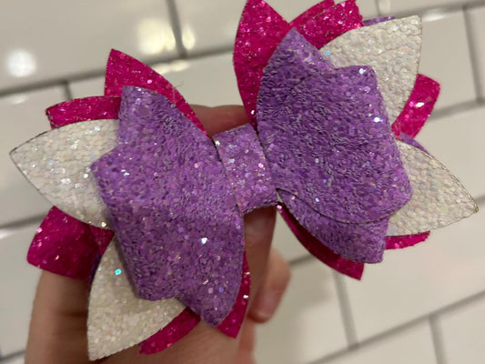 Stanley Tumbler Bow pink purpke lavender white rainbow fuchsia flamingo Glitter Straw Topper hot pink cranberry green yellow orange teal