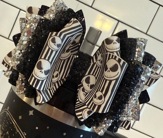 Engraved Stanley Quencher 2.0 tumbler 40oz, NBC Christmas before the nightmare with sally and Jack