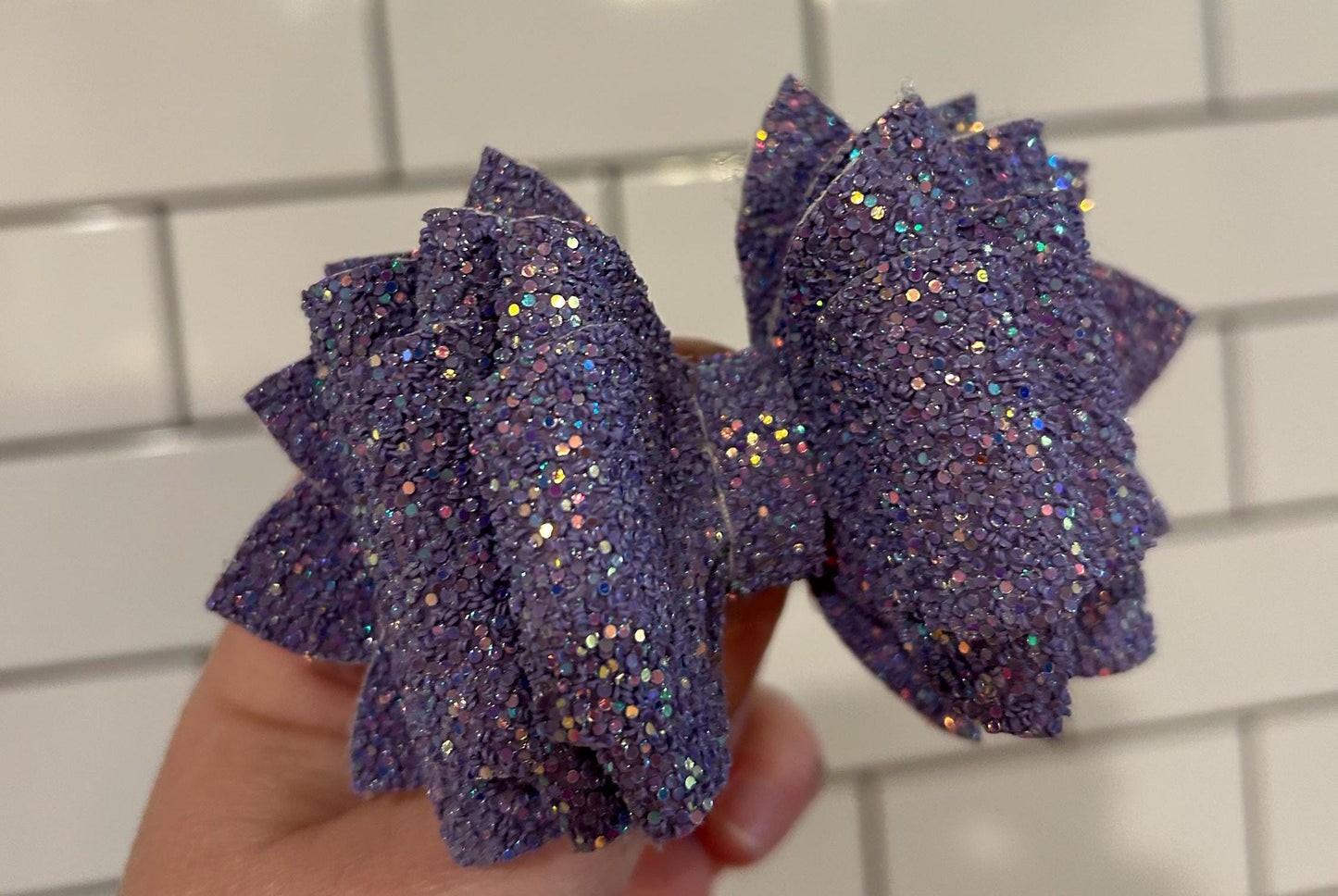 Stanley Tumbler Bow diamond Glitter Straw Topper lavender purple lilac pastel amethyst spring love shack fancy lilac shimmer hydrangea