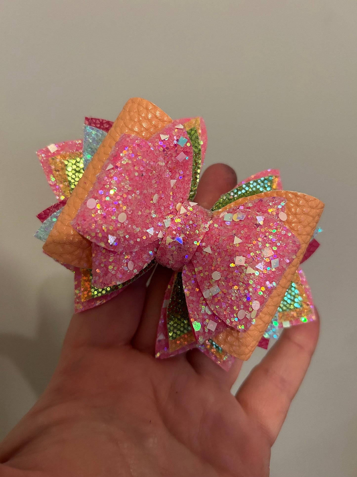 Pink fuchsia teal aqua green peach orange Mother’s Day Tumbler Bow for Stanley, straw topper for white pink