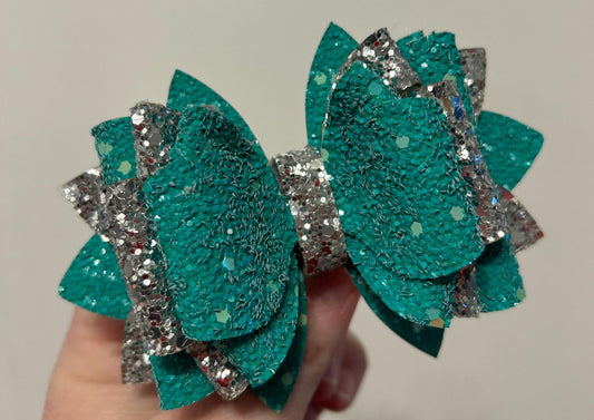 Can customize colors Glitter Tumbler Bow for Stanley, straw topper, Easter peeps flowers Tiffany  white gumdrop green sliver teal aqua