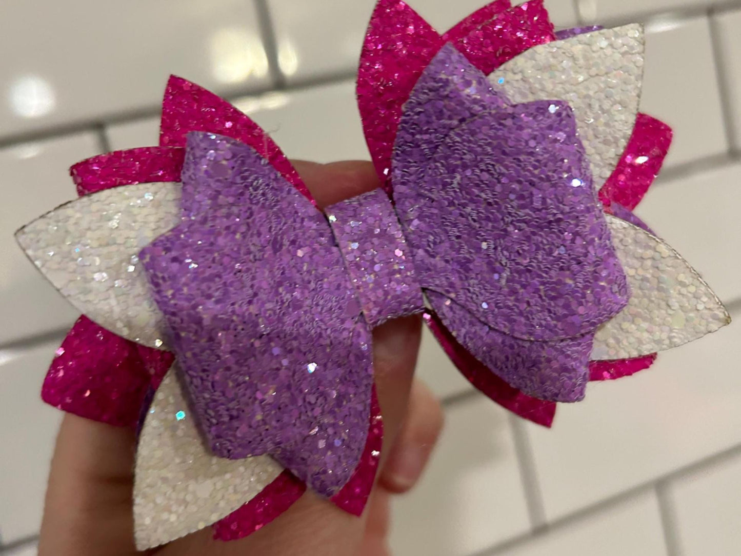 Stanley Tumbler Bow pink purpke lavender white rainbow fuchsia flamingo Glitter Straw Topper hot pink cranberry green yellow orange teal