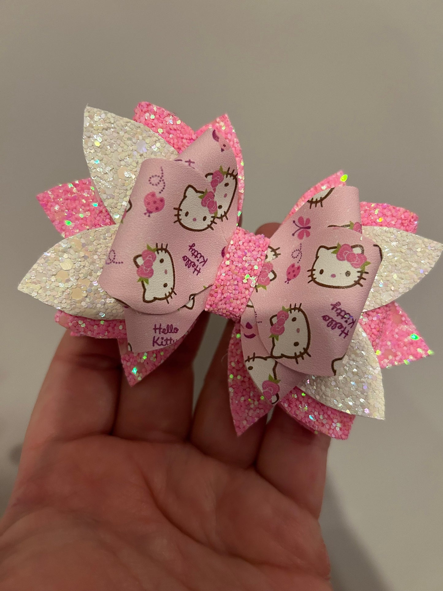 Pink hello kitty cat girly Tumbler Bow for Stanley, straw topper hot pink, Lavender white purple peony camelia bloom sizzling pink pink