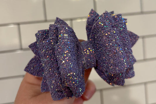 Stanley Tumbler Bow diamond Glitter Straw Topper lavender purple lilac pastel amethyst spring love shack fancy lilac shimmer hydrangea