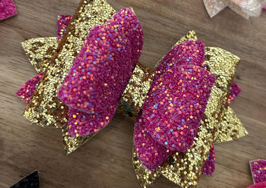 Pink fuchsia Barbie icon Tumbler Bow for Stanley straw topper hot peony camelia 70s 1970s superstars orange peach pink gold berry shimmer