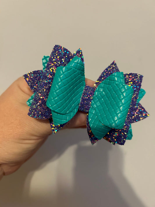 Stanley Tumbler Bow diamond Glitter Straw Topper lavender purple lilac pastel amethyst purple white deep purple teal turquoise aqua