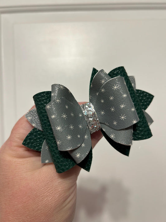 Tumbler Bow for Stanley, straw topper, buffalo check plaid Christmas red green black gray Santa elf snowflake red silver tree hammertome