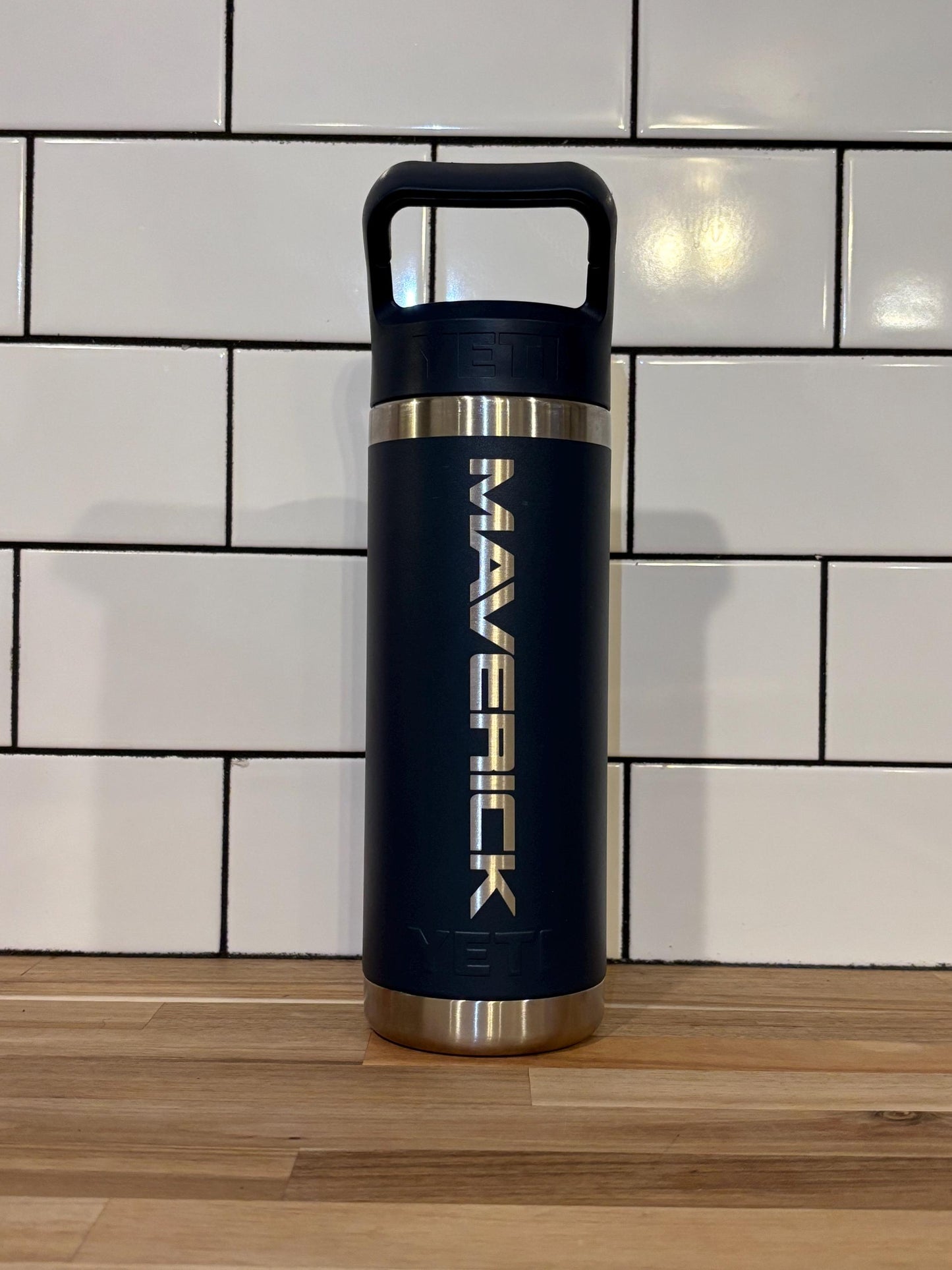 Send In Tumbler Engraving for custom personalization, maverick ford car truck logo, engraved, you pick design, name, etc…