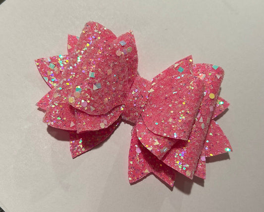 Stanley Tumbler Bow pink peony camelia fuchsia flamingo Glitter Straw Topper valentine hot pink sizzling bloom