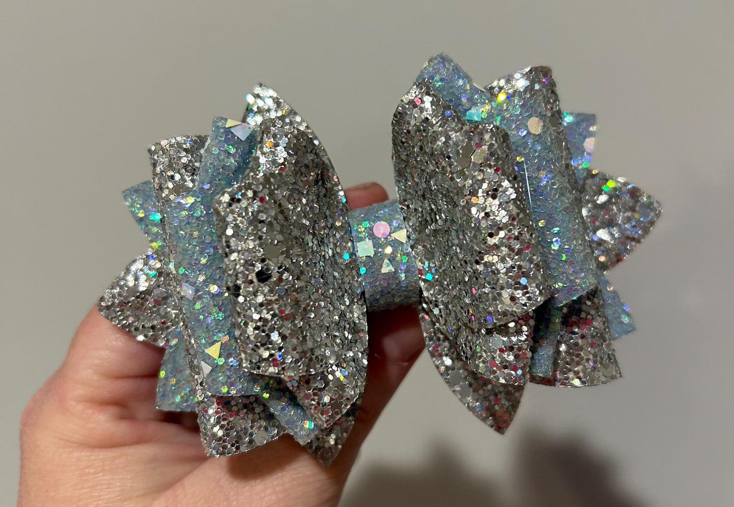 Glitter Tumbler Bow for Stanley, straw topper, blueberry milk glitter silver blue green aqua turquoise